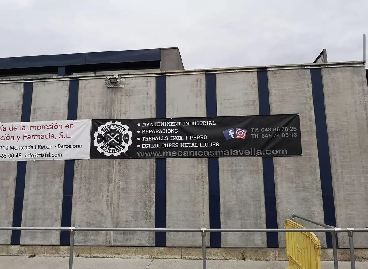 Lona exterior — Mecàniques Malavella