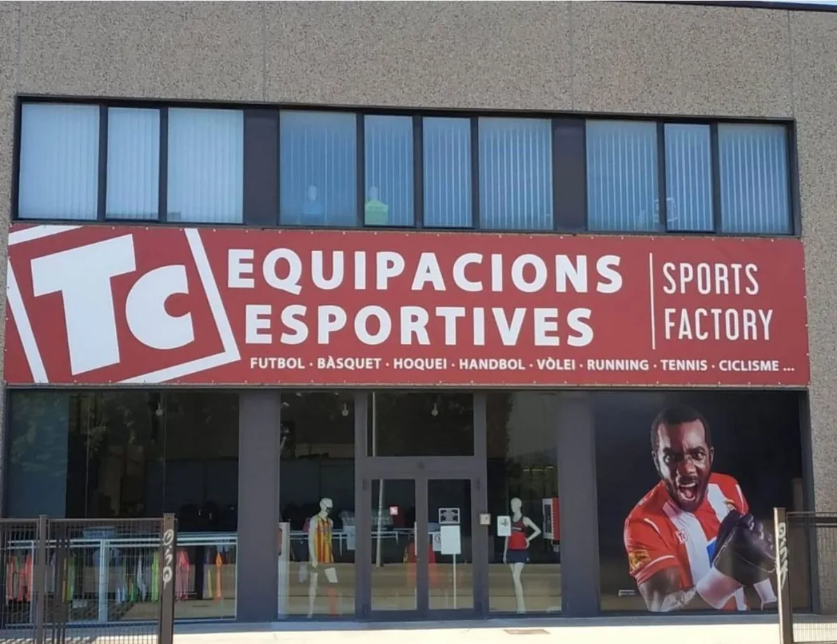 Rètol de local — TC Equipacions