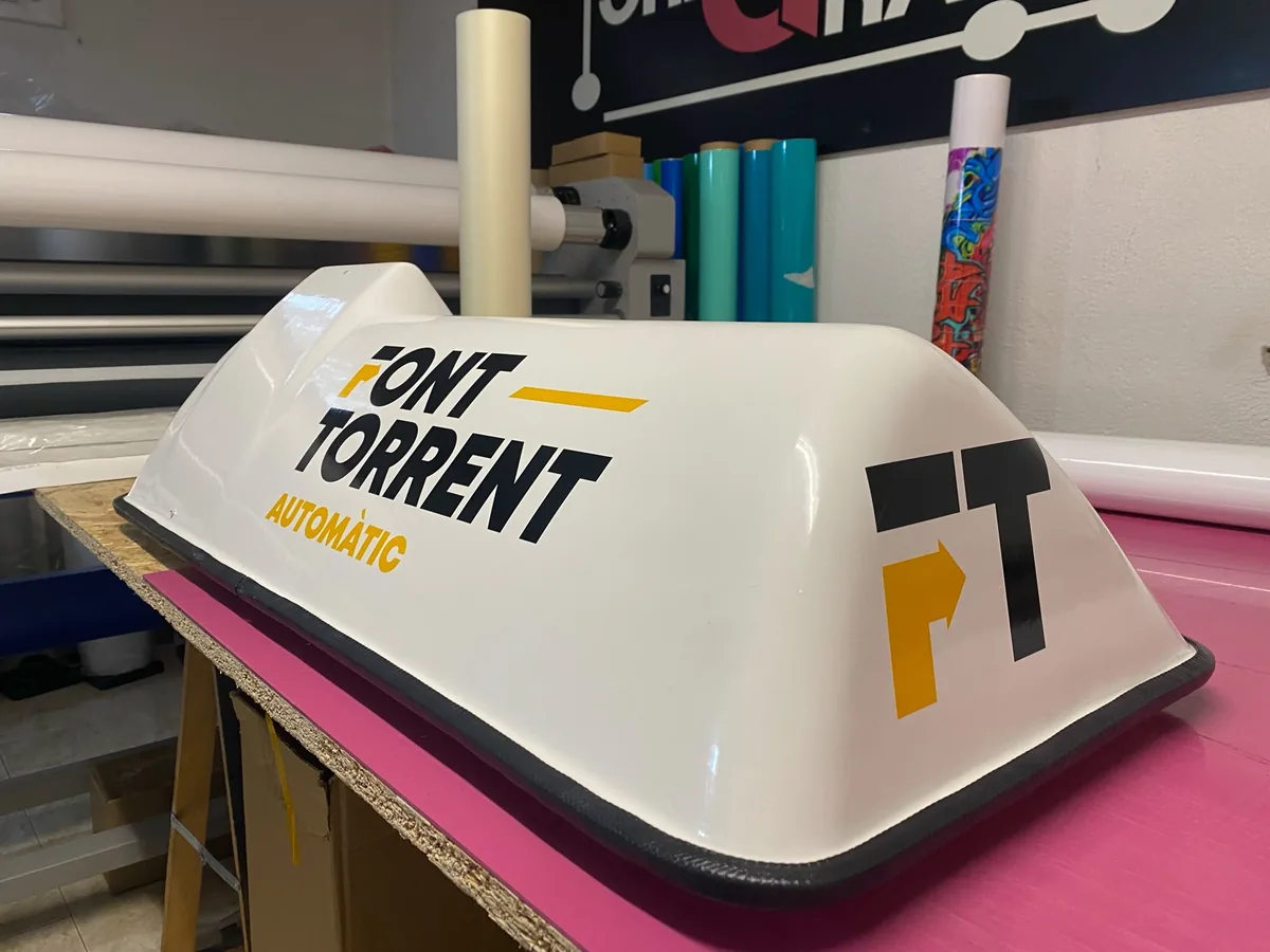 Retolació de taxi — Font Torrent Automàtic